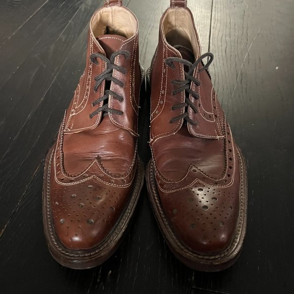 Lorenzo Romagnoli - Men's leather dress boot - Picture 1 of 8